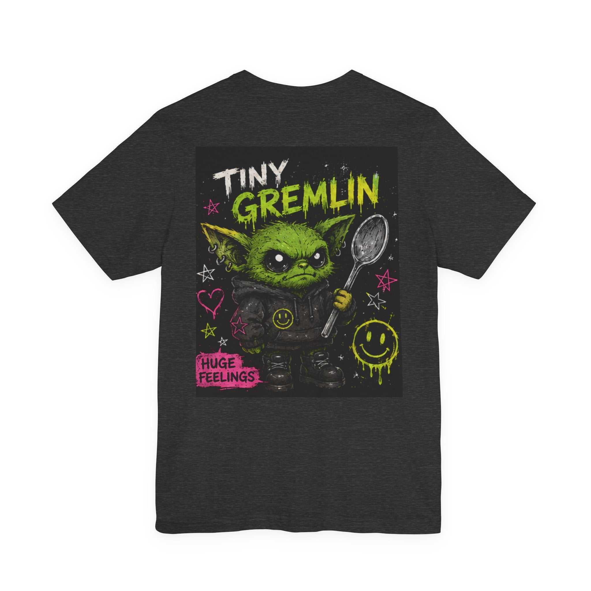 Beautiful Chaos Company – Tiny Gremlin Streetwear Graphic Tee | Alt Graffiti Aesthetic Shirt