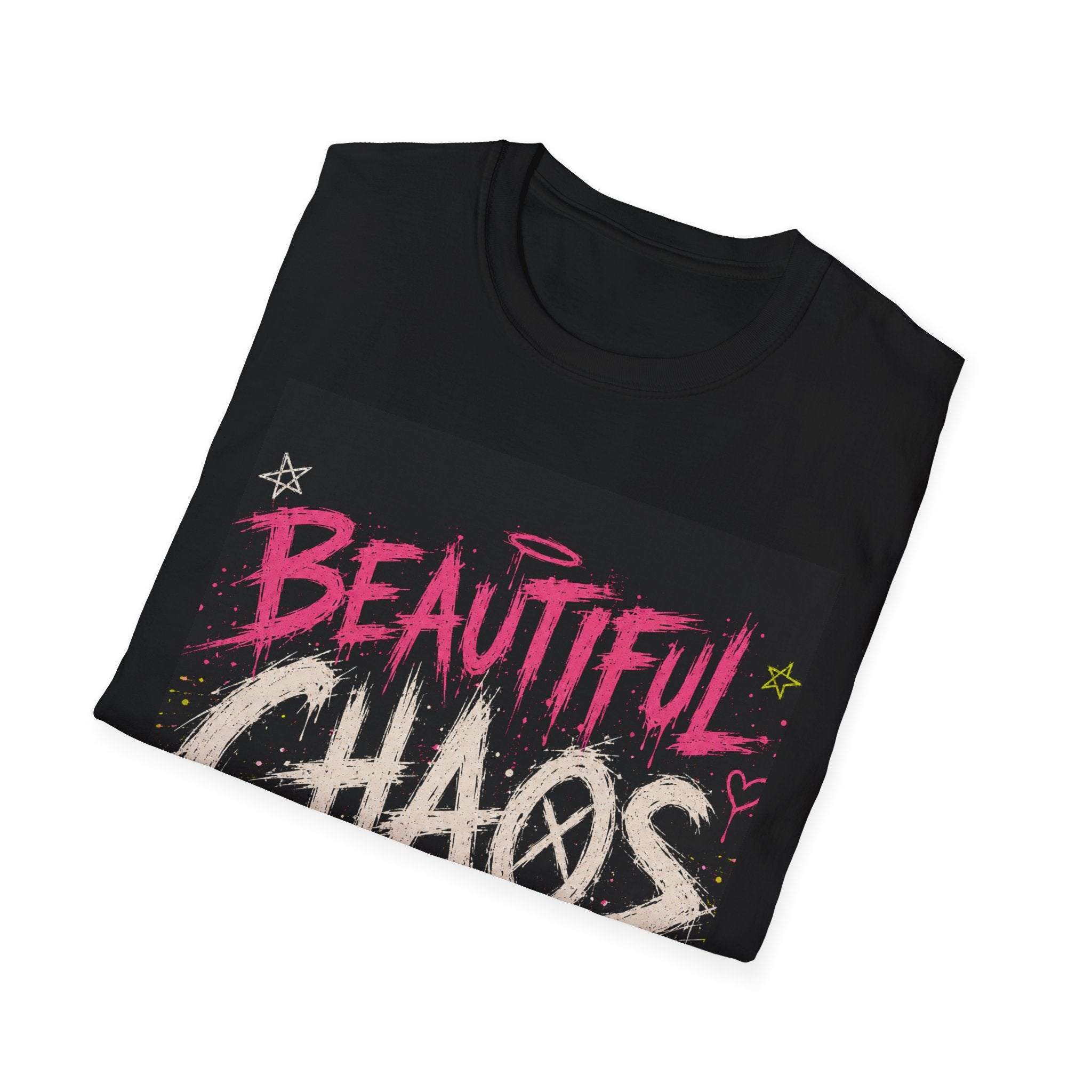 Beautiful Chaos Company T‑Shirt — Ferally Surviving Raccoon Graphic Tee