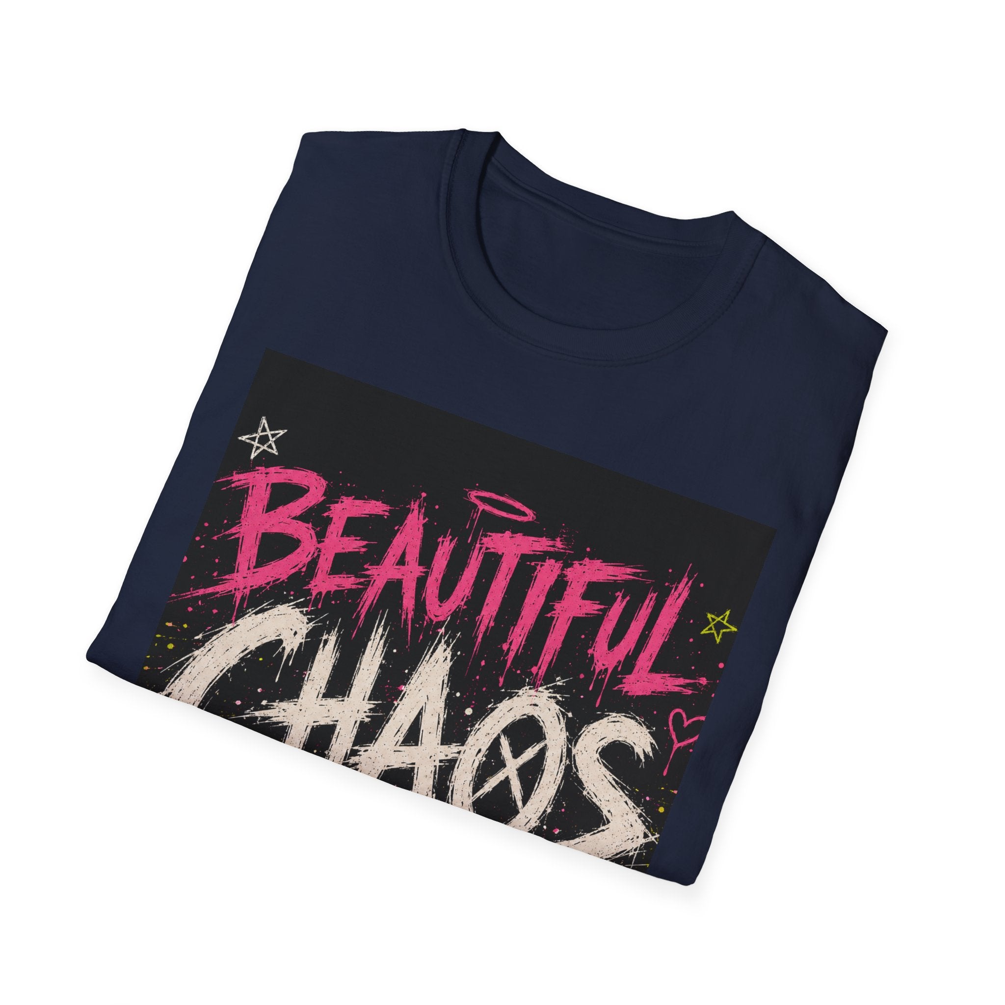 Beautiful Chaos Company T‑Shirt — Ferally Surviving Raccoon Graphic Tee