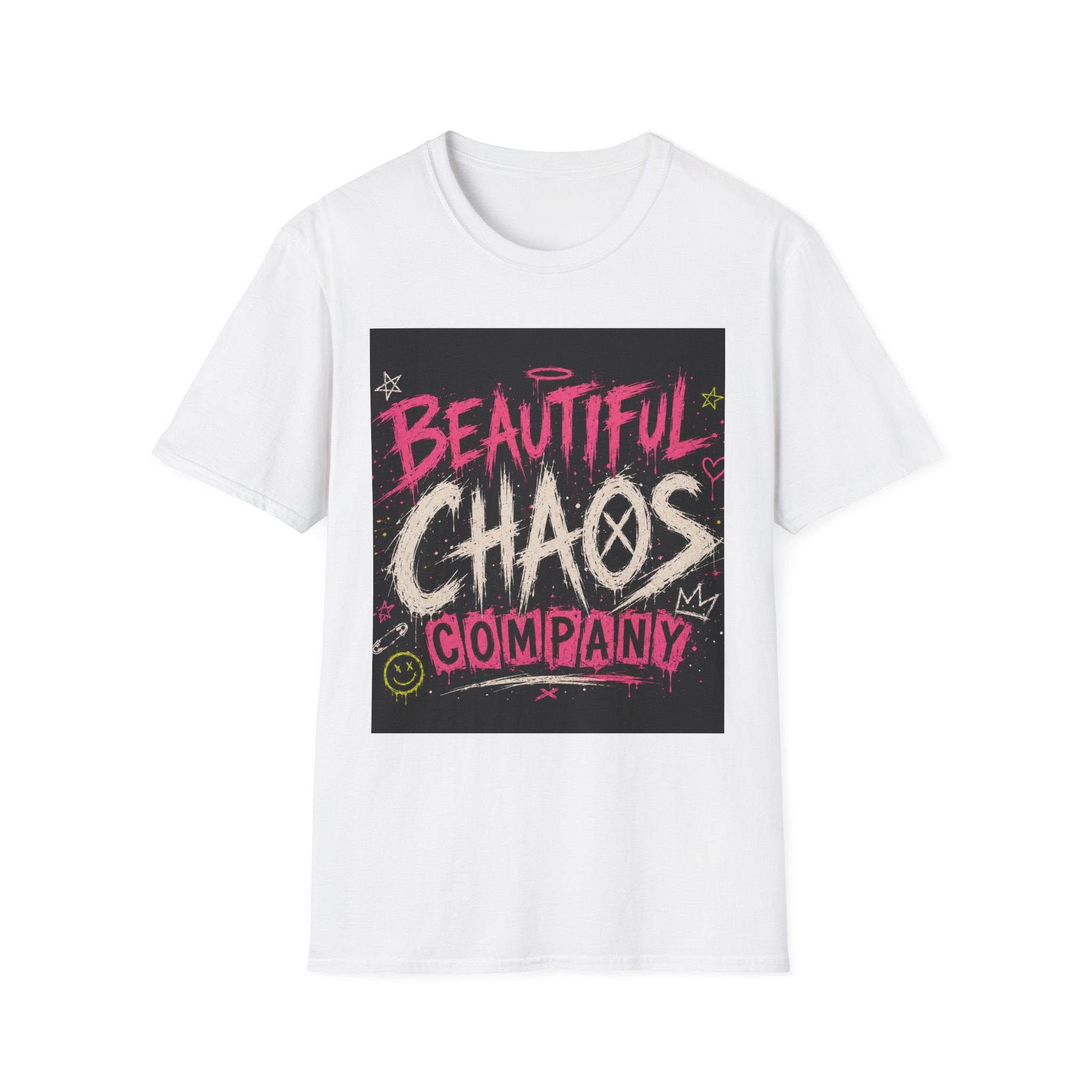 Beautiful Chaos Company T‑Shirt — Ferally Surviving Raccoon Graphic Tee