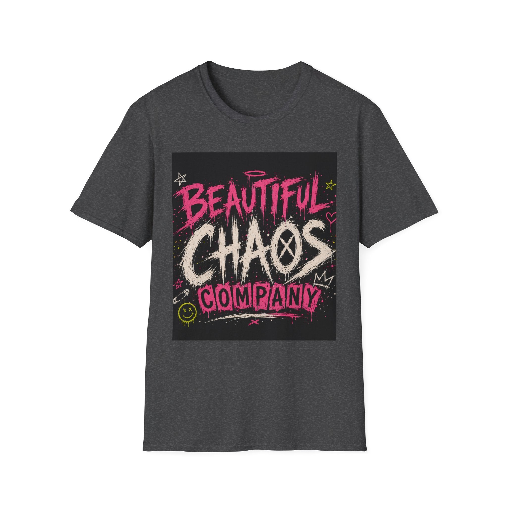 Beautiful Chaos Company T‑Shirt — Ferally Surviving Raccoon Graphic Tee