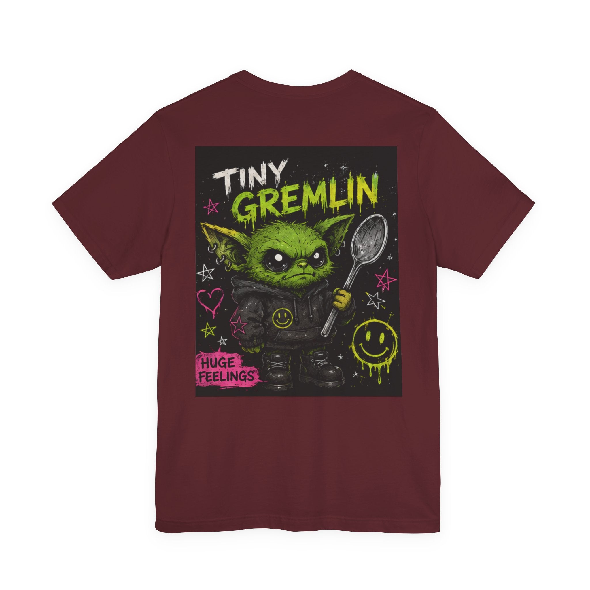 Beautiful Chaos Company – Tiny Gremlin Streetwear Graphic Tee | Alt Graffiti Aesthetic Shirt