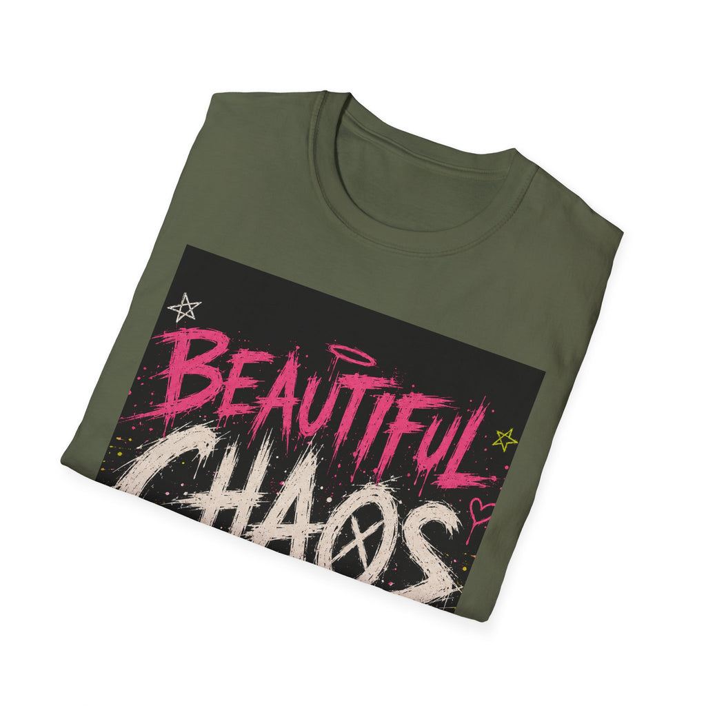 Beautiful Chaos Company T‑Shirt — Ferally Surviving Raccoon Graphic Tee