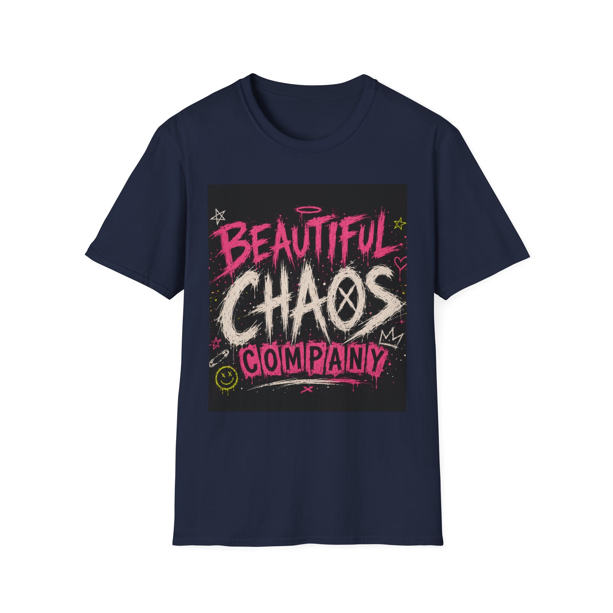Beautiful Chaos Company T‑Shirt — Ferally Surviving Raccoon Graphic Tee