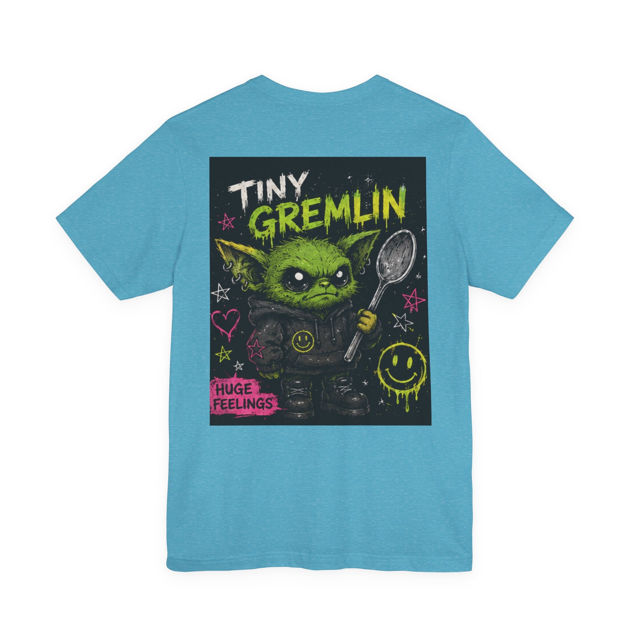 Beautiful Chaos Company – Tiny Gremlin Streetwear Graphic Tee | Alt Graffiti Aesthetic Shirt