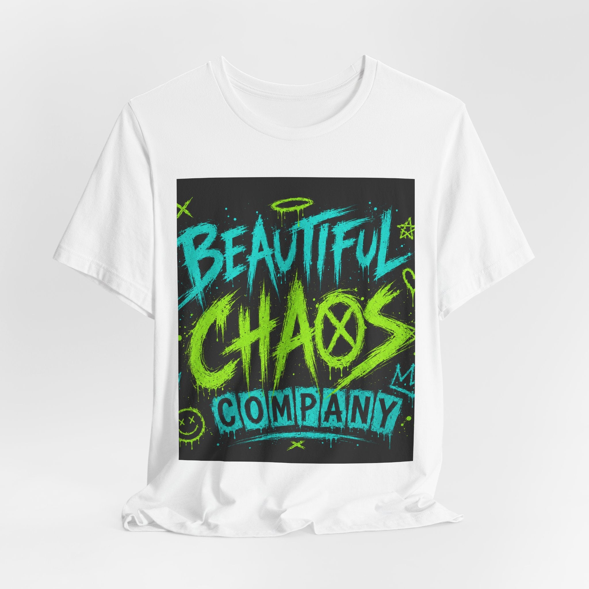 Beautiful Chaos Company – Tiny Gremlin Streetwear Graphic Tee | Alt Graffiti Aesthetic Shirt