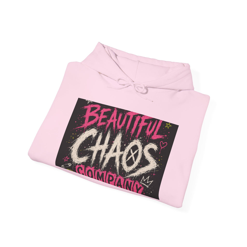 Beautiful Chaos Hoodie — "I Wasn't Lazy, Just Doing Something" Graphic Pullover