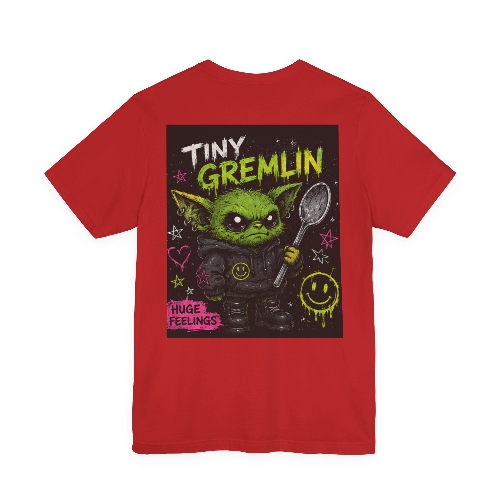 Beautiful Chaos Company – Tiny Gremlin Streetwear Graphic Tee | Alt Graffiti Aesthetic Shirt