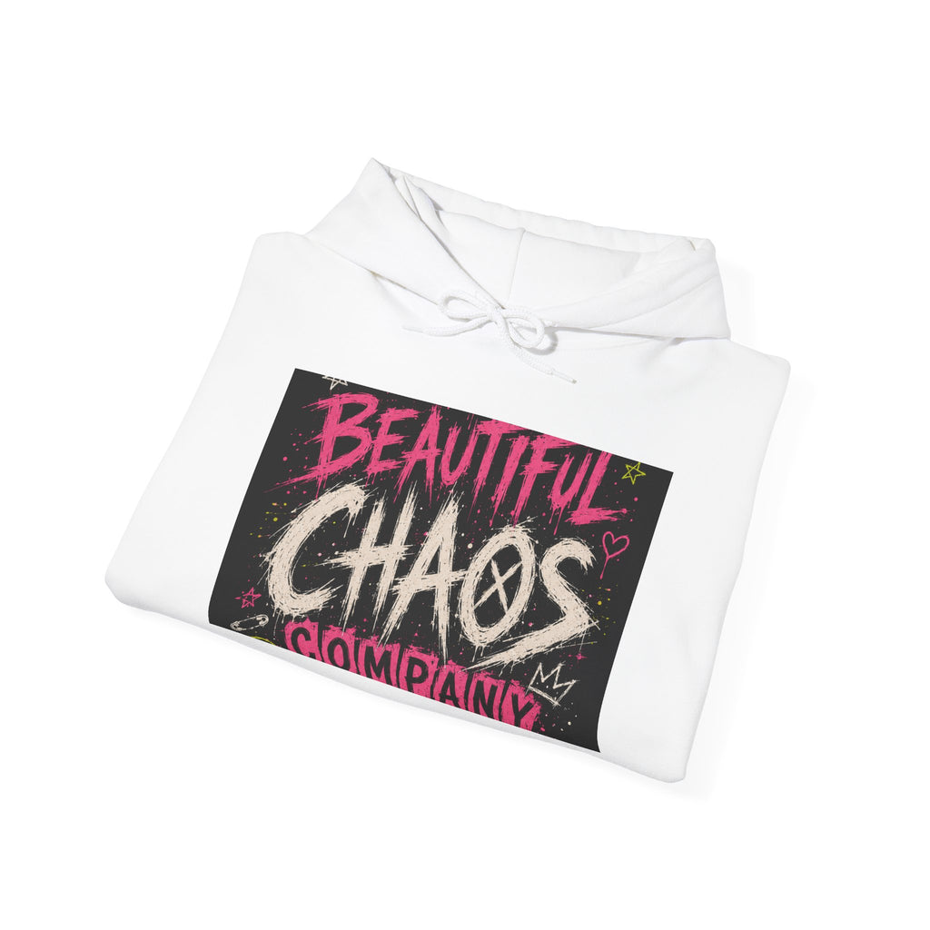Beautiful Chaos Hoodie — "I Wasn't Lazy, Just Doing Something" Graphic Pullover