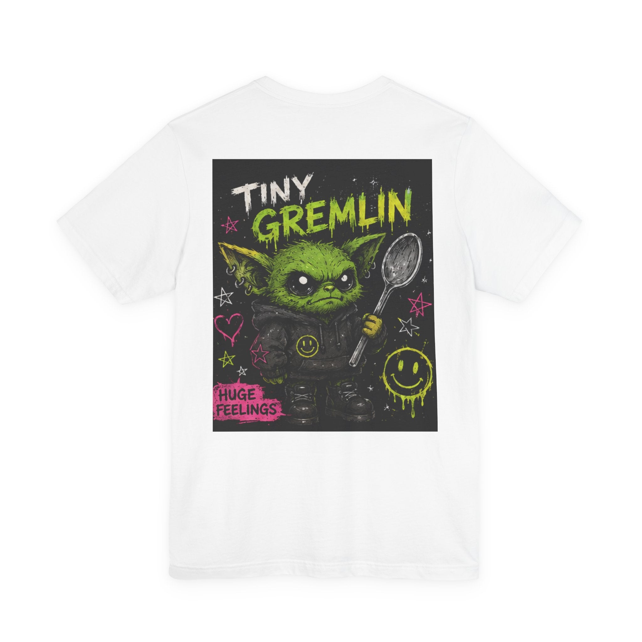 Beautiful Chaos Company – Tiny Gremlin Streetwear Graphic Tee | Alt Graffiti Aesthetic Shirt