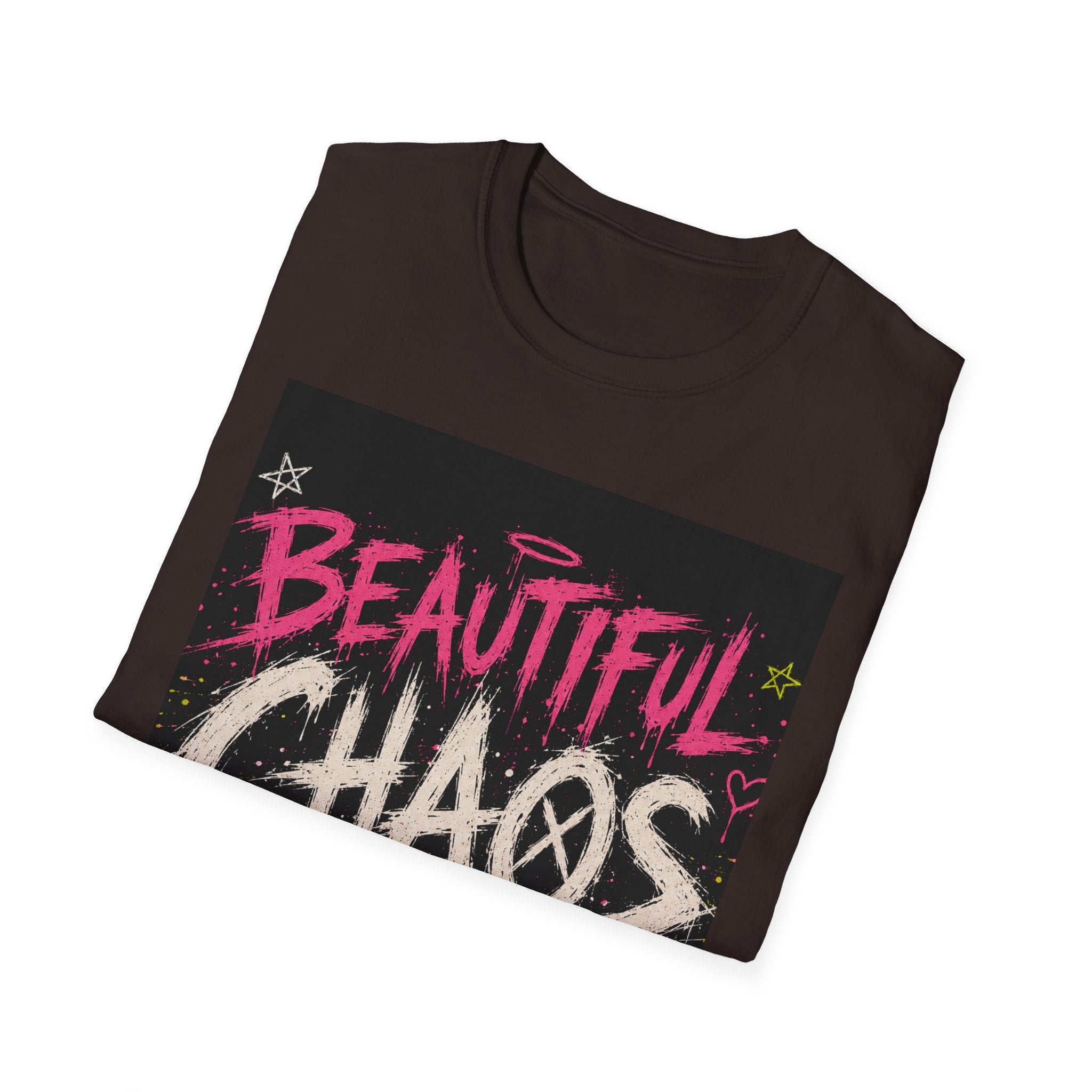 Beautiful Chaos Company T‑Shirt — Ferally Surviving Raccoon Graphic Tee