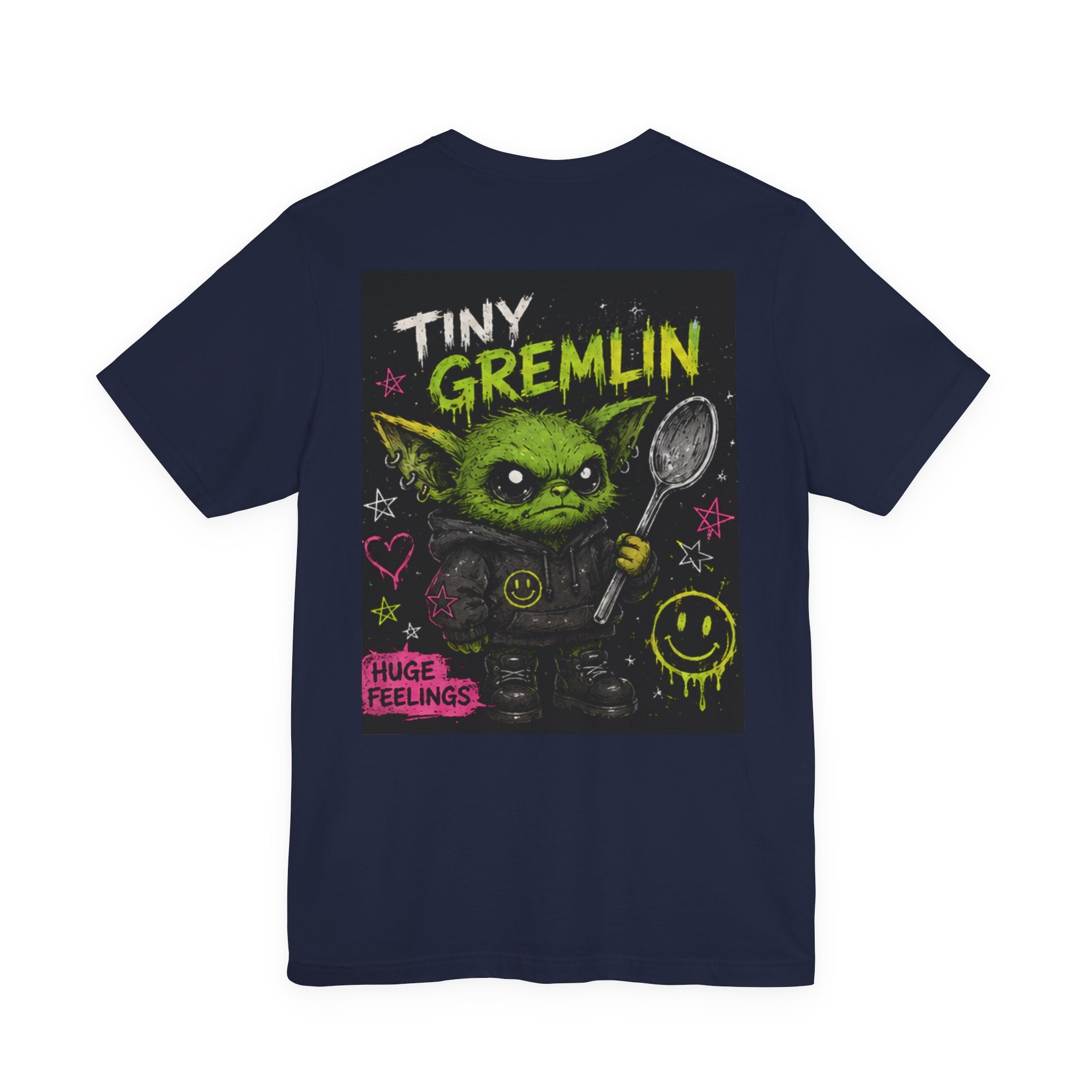 Beautiful Chaos Company – Tiny Gremlin Streetwear Graphic Tee | Alt Graffiti Aesthetic Shirt