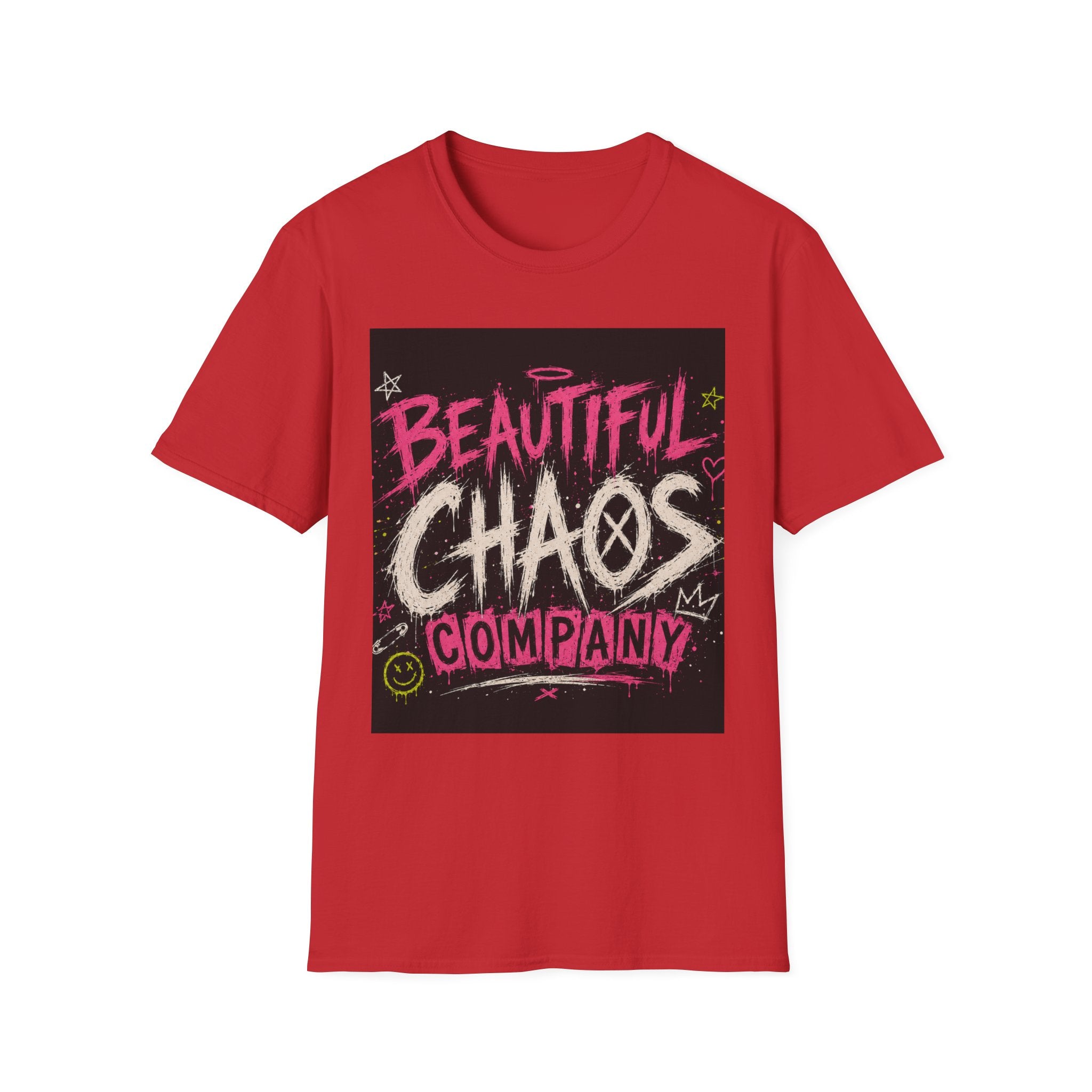 Beautiful Chaos Company T‑Shirt — Ferally Surviving Raccoon Graphic Tee