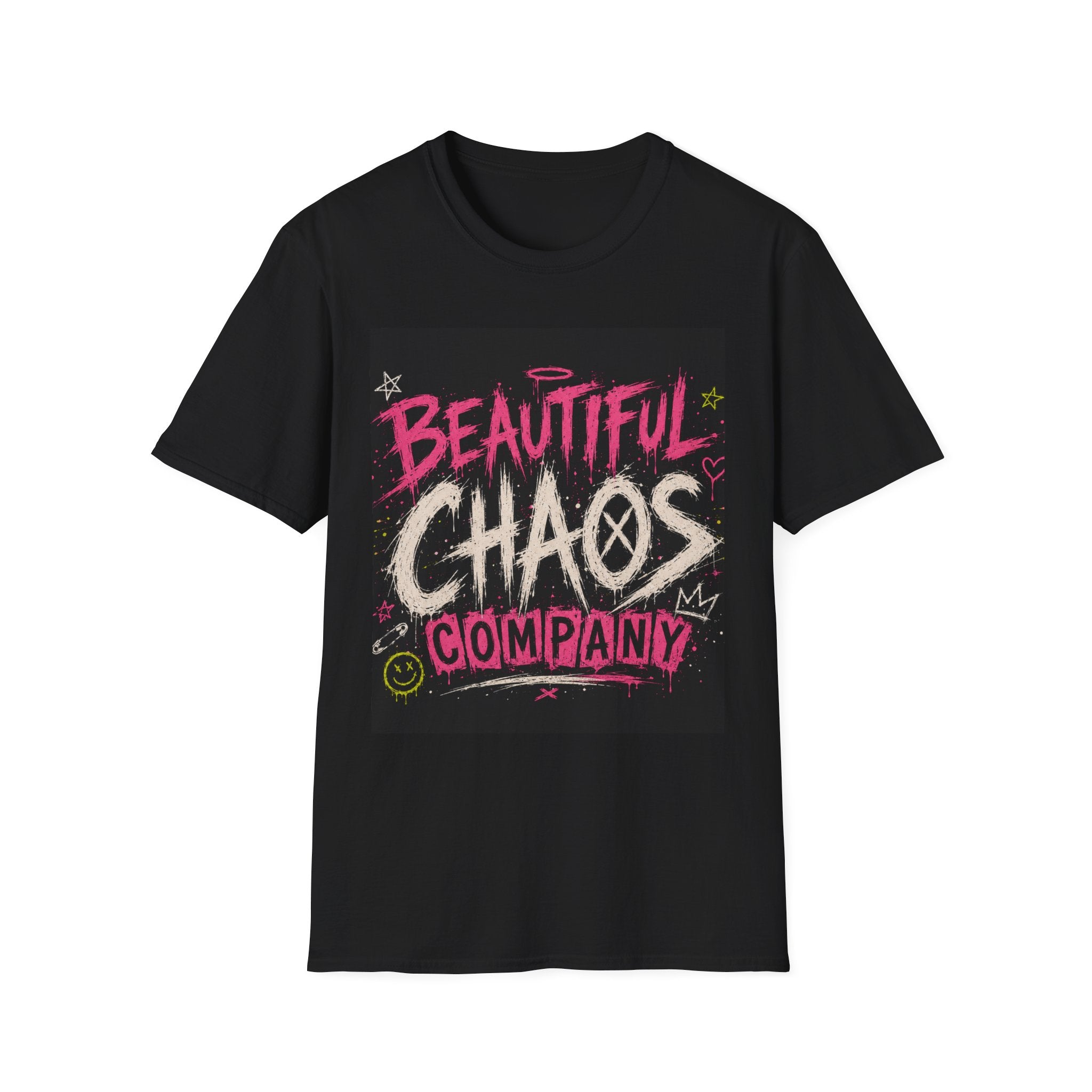 Beautiful Chaos Company T‑Shirt — Ferally Surviving Raccoon Graphic Tee