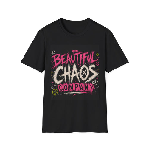Beautiful Chaos Company T‑Shirt — Ferally Surviving Raccoon Graphic Tee